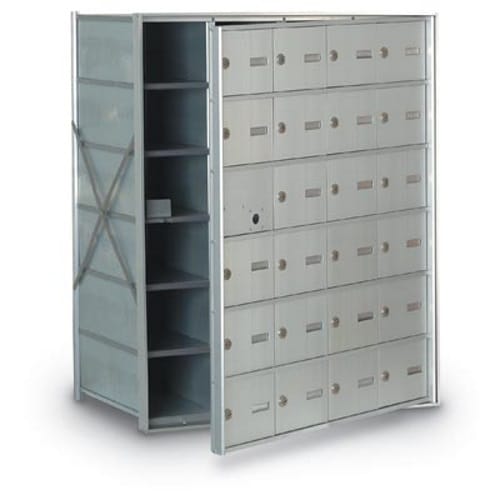 CAD Drawings American Postal Manufacturing Co. Front Loading 23-Door Horizontal Mailbox